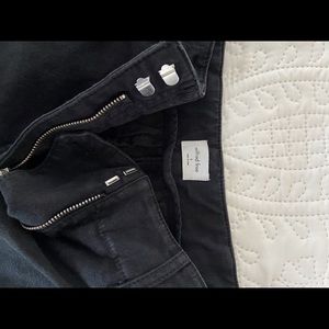 High wasted black aritzia pants